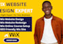 design redesign wix website wix online course wix membership sales funnel